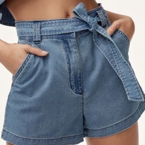 Aritiza Wilfred free Jean shorts
